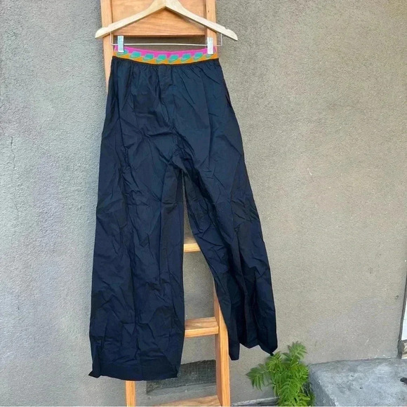Nike black wide leg pants Sz small new no tags - Picture 1 of 5